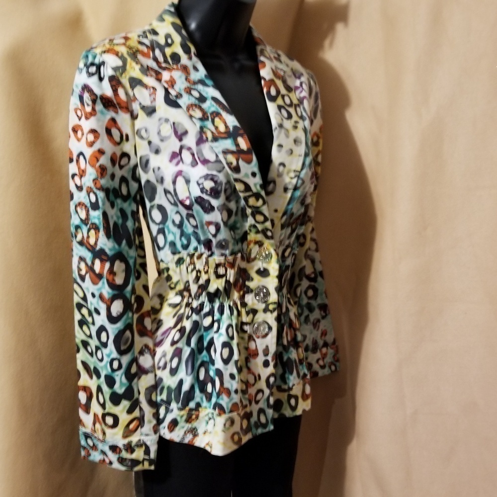 ♡ Authentic Designer V Christina Jacket Blazer NWT - Picture 5 of 9